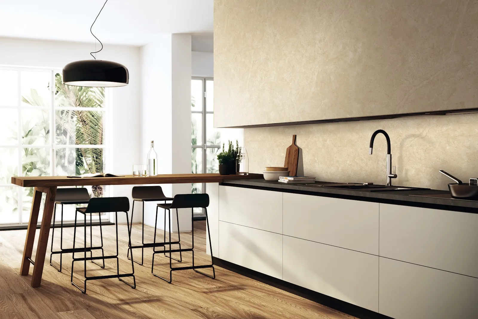 GANI HYATT BOTTICINO — Beige