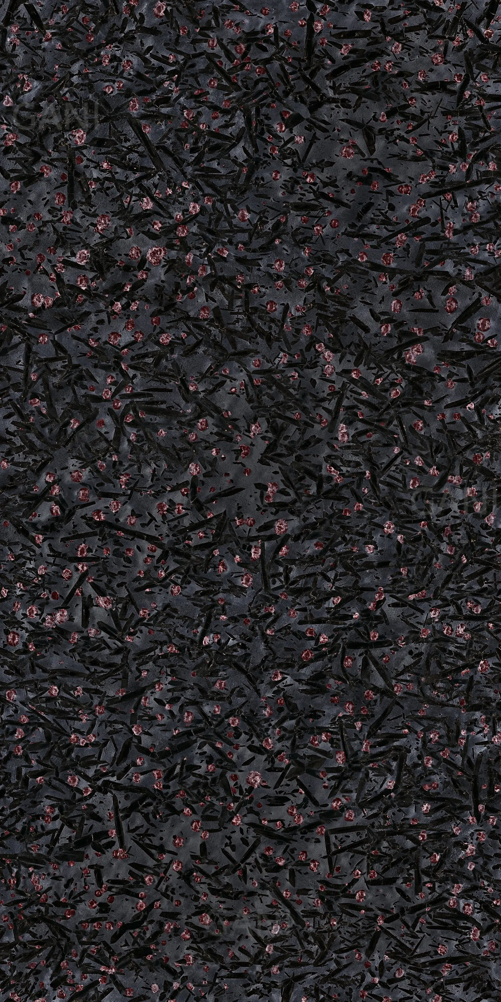 GANI ROSE NOTTE LUMOS — Grey+Red