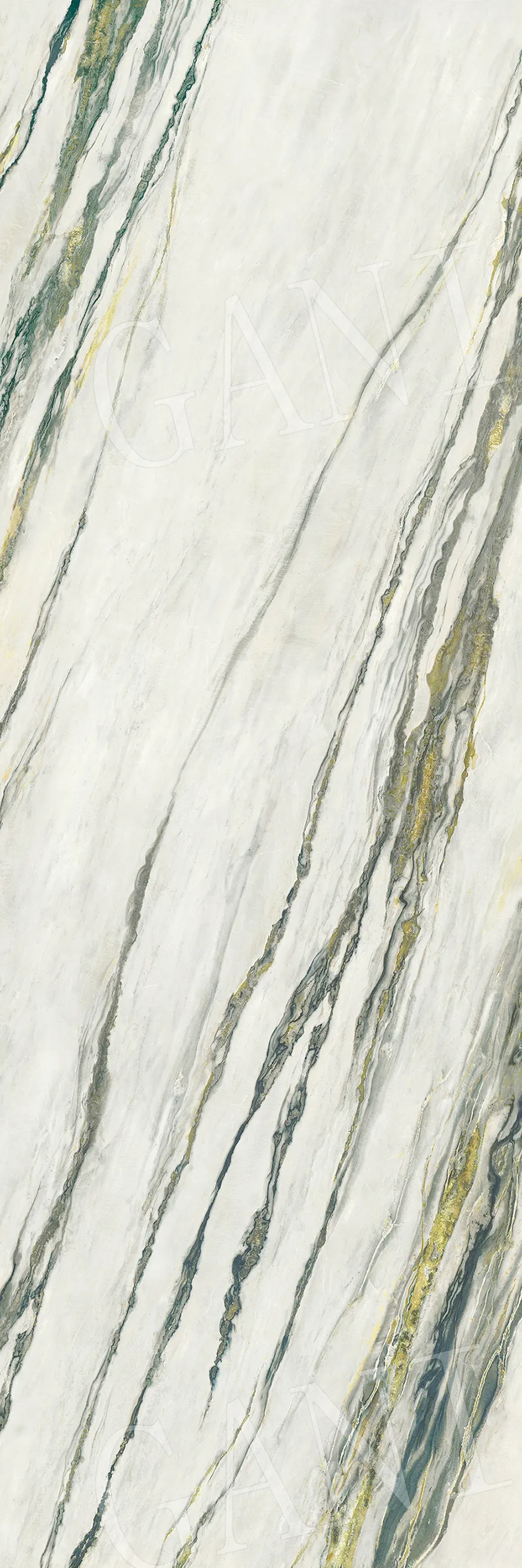 GANI VERDE CALACATTA — White+Green