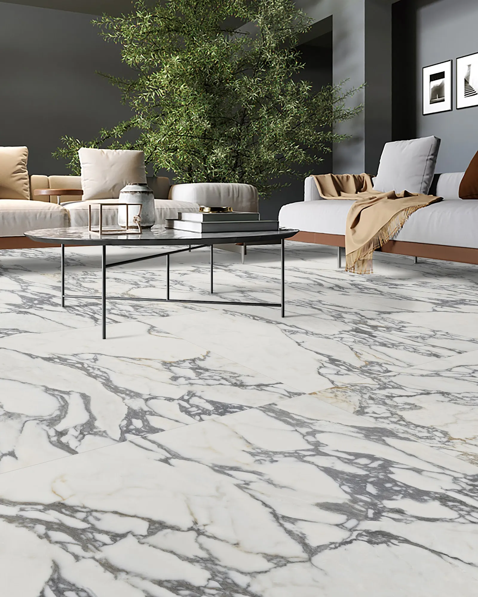 GIANIA STATUARIO GOLD — White